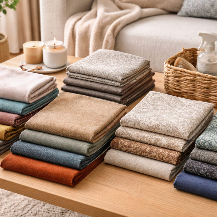 Ткани для мягкой мебели: как выбрать практичный вариант для дома